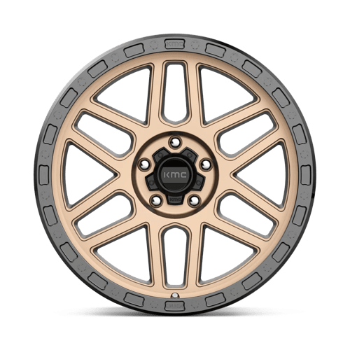 20X9 KMC KM544 MESA MATTE BRONZE W/ BLACK LIP 5X127