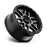 20X9 KMC KM544 MESA SATIN BLACK W/ GRAY TINT 5X127
