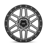 20X9 KMC KM544 MESA SATIN BLACK W/ GRAY TINT 5X150