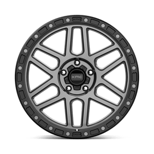 20X9 KMC KM544 MESA SATIN BLACK W/ GRAY TINT 5X150