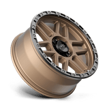 17X9 KMC KM544 MESA MATTE BRONZE W/ BLACK LIP 6X114.3
