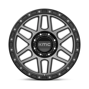 20X9 KMC KM544 MESA SATIN BLACK W/ GRAY TINT 8X180