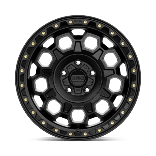 17X9 KMC KM545 TREK SATIN BLACK 6X139.7