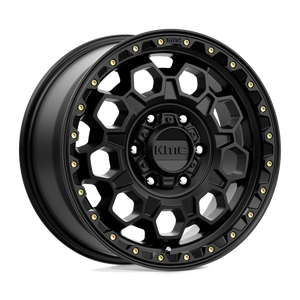 17X8 KMC KM545 TREK SATIN BLACK 6X139.7
