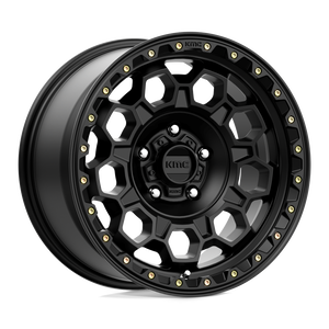 17X9 KMC KM545 TREK SATIN BLACK 5X127