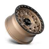 17X9 KMC KM545 TREK MATTE BRONZE W/ BLACK LIP 5X127