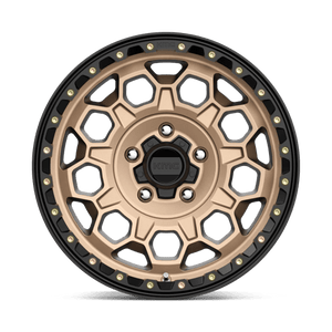 17X9 KMC KM545 TREK MATTE BRONZE W/ BLACK LIP 5X127