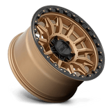17X9 KMC KM547 CARNAGE MATTE BRONZE W/ BLACK LIP 5X127
