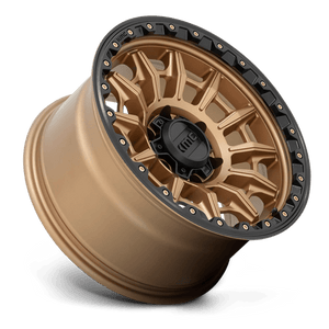 17X9 KMC KM547 CARNAGE MATTE BRONZE W/ BLACK LIP 5X127