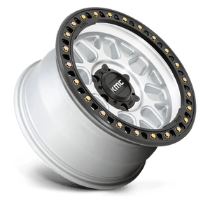 17X9 KMC KM549 GRS RIMS - MACHINED W/ SATIN BLACK LIP 6X139.7