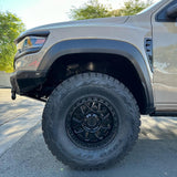 18X9 KMC KM549 GRS RIMS - SATIN BLACK 8X165.1