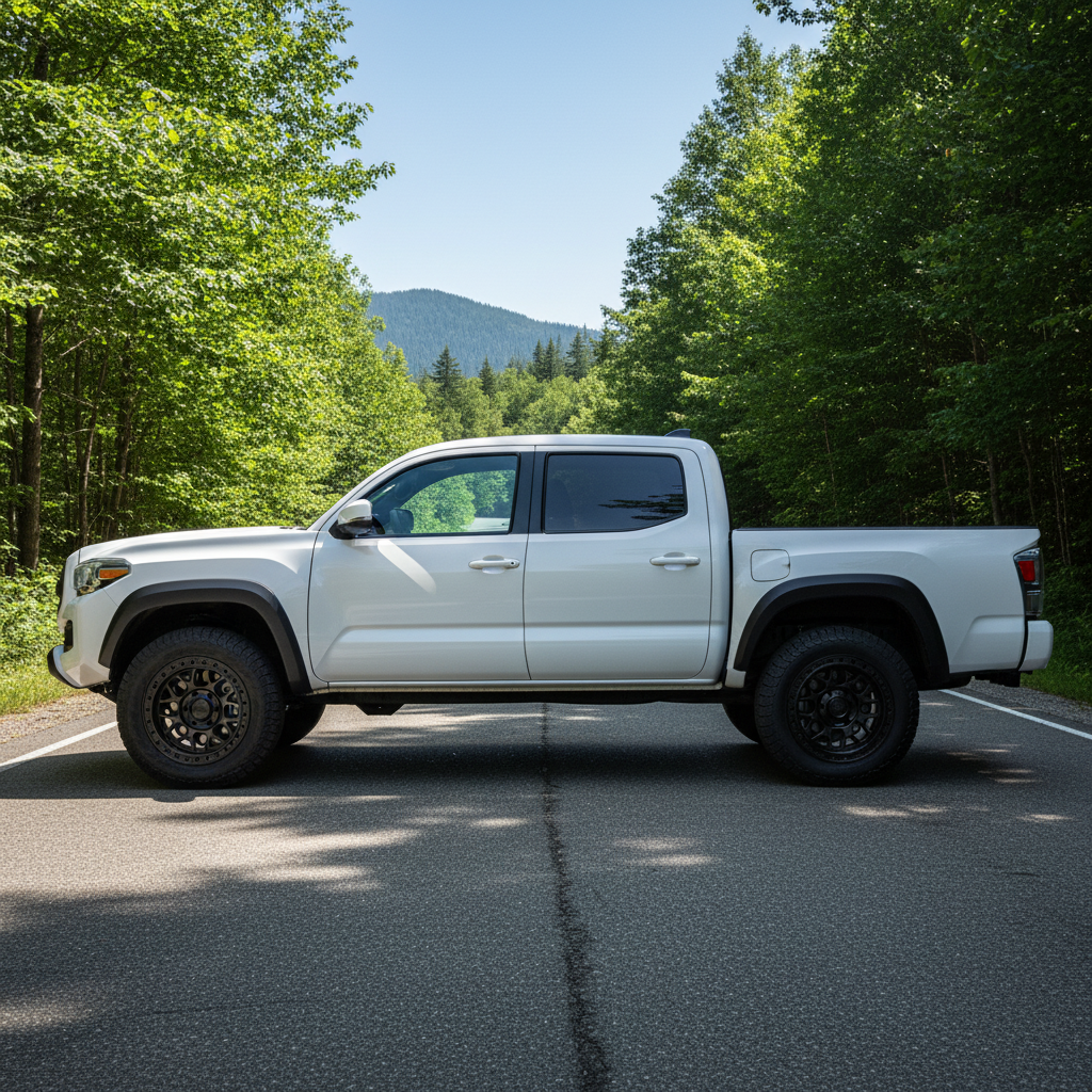 17X9 KMC KM549 GRS RIMS - SATIN BLACK 6X139.7