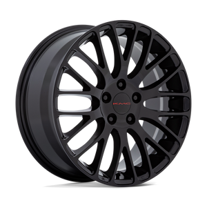18X8 KMC KM693 MAZE GLOSS BLACK 5X114.3
