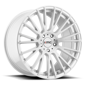 20X10 KMC KM706 IMPACT BRUSHED SILVER 5X112