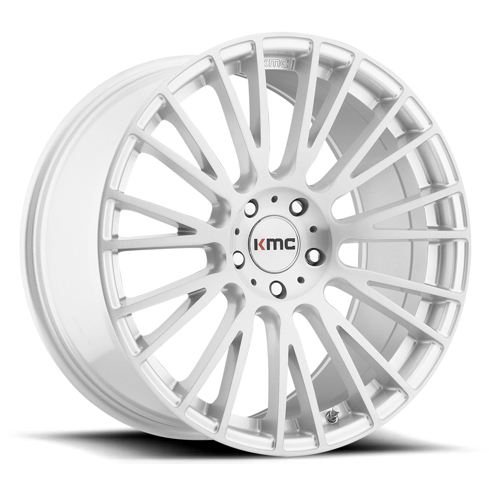 20X10 KMC KM706 IMPACT BRUSHED SILVER 5X120
