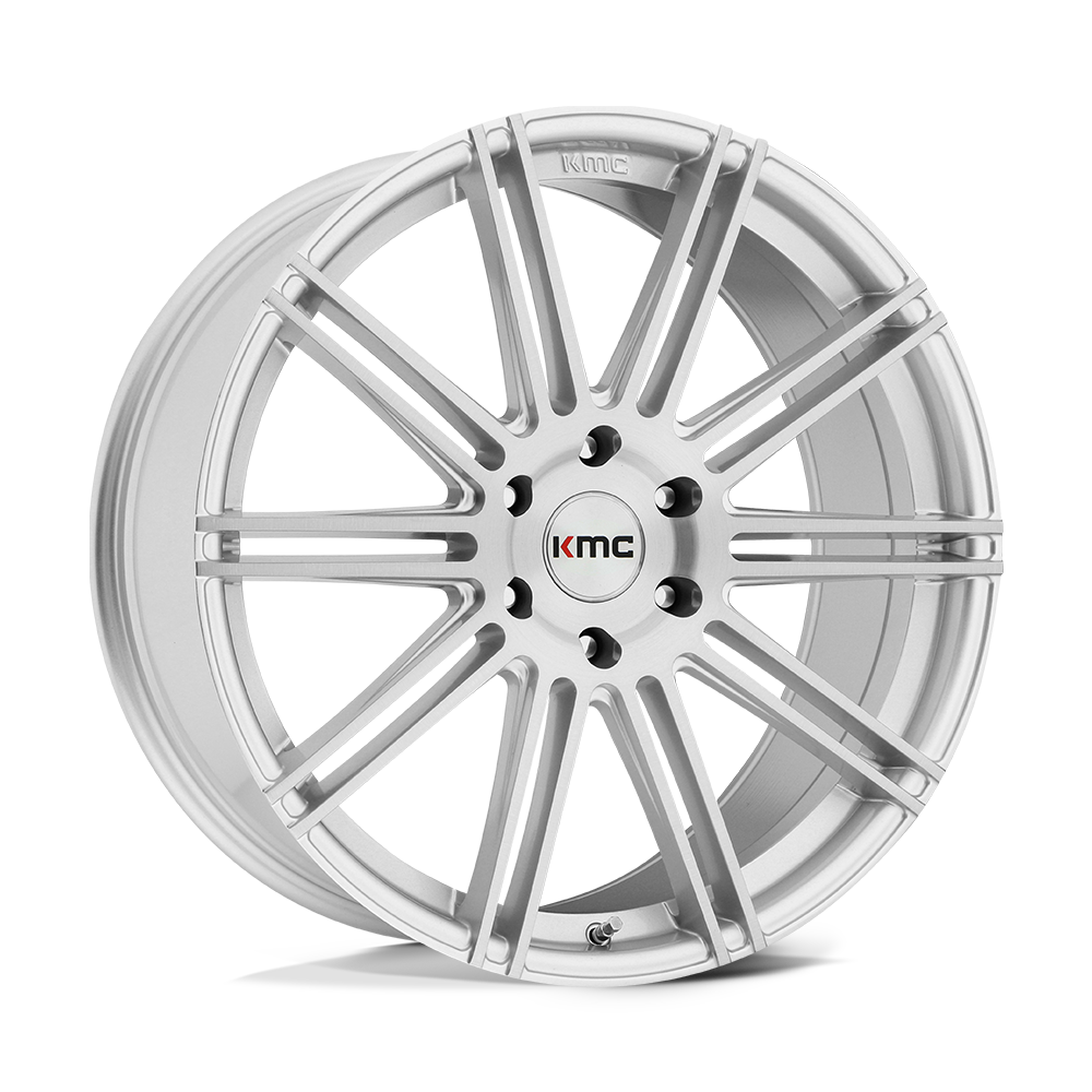 20X9 KMC KM707 CHANNEL BRUSHED SILVER 6X139.7