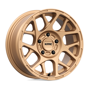 17X8 KMC KM708 BULLY MATTE BRONZE 5X112
