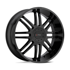 22X9.5 KMC KM714 REGULATOR GLOSS BLACK 5X114.3/5X120
