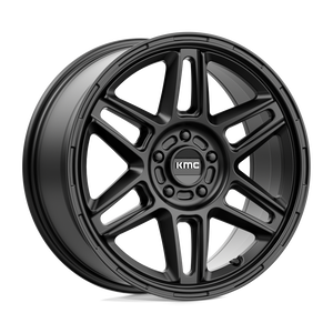 18X8 KMC KM716 NOMAD SATIN BLACK 5X108