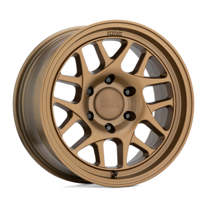 16X7 KMC KM717 BULLY OL MATTE BRONZE 5X139.7