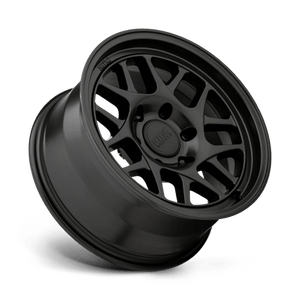 17X8.5 KMC KM717 BULLY OL SATIN BLACK 5X150