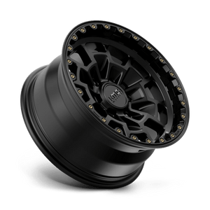 16X8 KMC KM718 SUMMIT SATIN BLACK 6X139.7