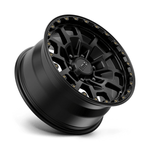 17X8.5 KMC KM718 SUMMIT SATIN BLACK 6X139.7