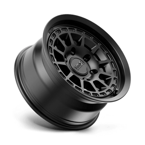 16X8 KMC KM719 CANYON SATIN BLACK 6X139.7