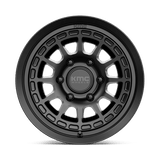 17X8 KMC KM719 CANYON SATIN BLACK 6X139.7