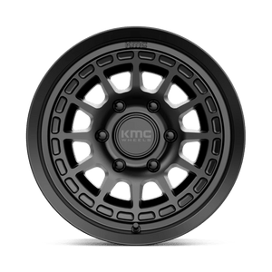 17X8 KMC KM719 CANYON SATIN BLACK 6X139.7