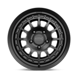 17X8 KMC KM719 CANYON SATIN BLACK 5X114.3