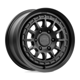17X8 KMC KM719 CANYON SATIN BLACK 6X139.7