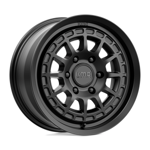 17X8 KMC KM719 CANYON SATIN BLACK 6X139.7