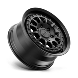 17X8 KMC KM719 CANYON SATIN BLACK 6X139.7