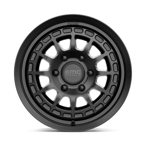 17X8 KMC KM719 CANYON SATIN BLACK 6X139.7