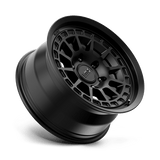 17X8.5 KMC KM719 CANYON SATIN BLACK 6X135