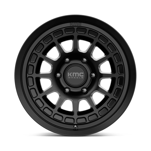 17X8.5 KMC KM719 CANYON SATIN BLACK 6X135