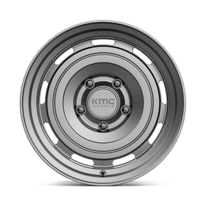 17X8.5 KMC KM720 ROSWELL MATTE ANTHRACITE 5X108