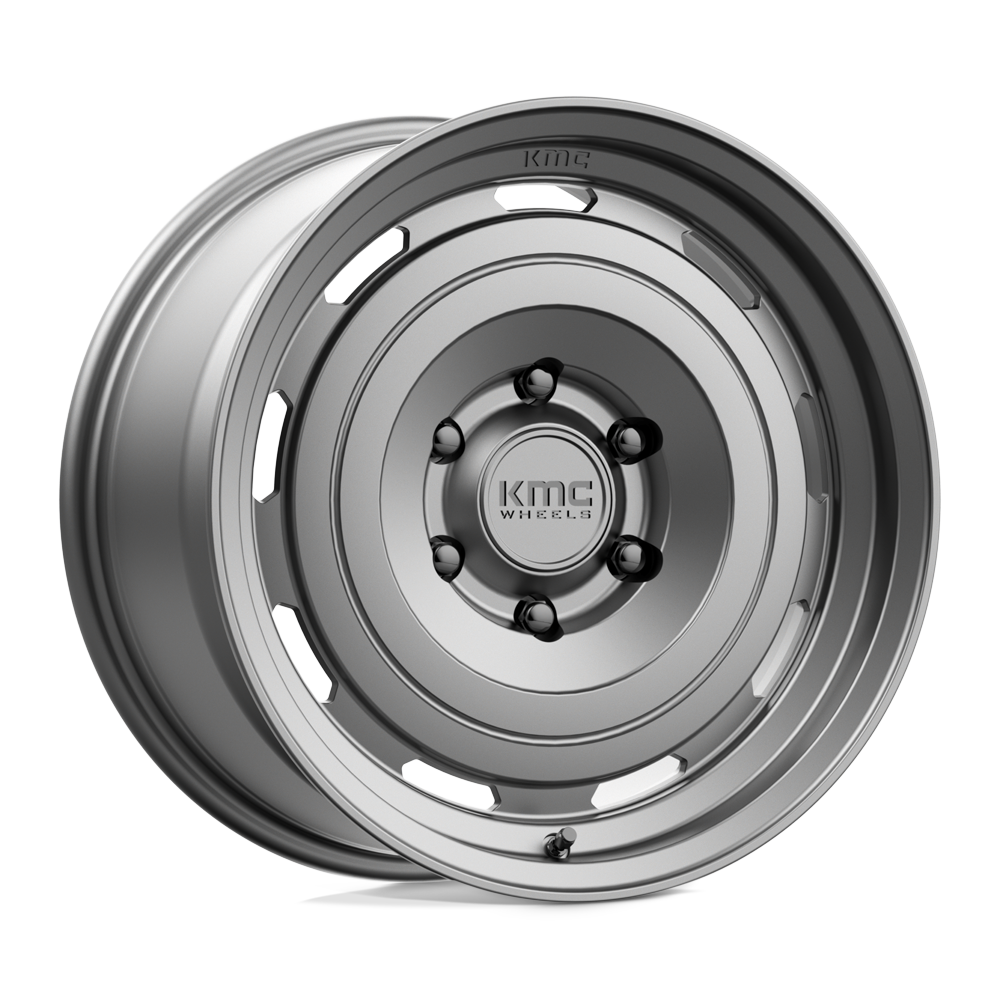 17X8.5 KMC KM720 ROSWELL MATTE ANTHRACITE 6X139.7