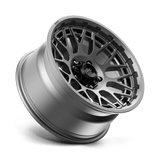 17X8.5 KMC KM722 TECHNIC ANTHRACITE 5X127