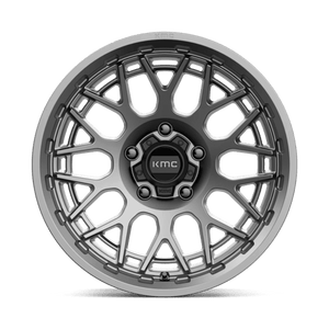 18X9 KMC KM722 TECHNIC ANTHRACITE 6X135