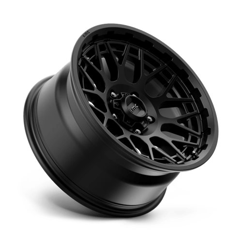 18X9 KMC KM722 TECHNIC SATIN BLACK 6X139.7