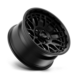 18X9 KMC KM722 TECHNIC SATIN BLACK 6X114.3