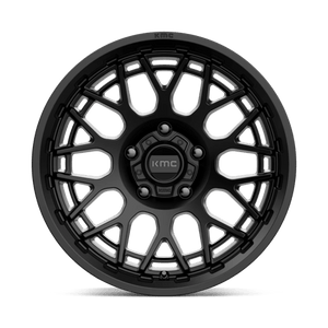 18X9 KMC KM722 TECHNIC SATIN BLACK 6X135