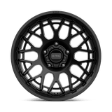 18X9 KMC KM722 TECHNIC SATIN BLACK 5X127