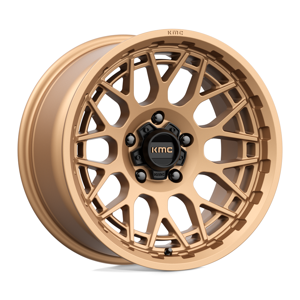 18X9 KMC KM722 TECHNIC MATTE BRONZE 6X135
