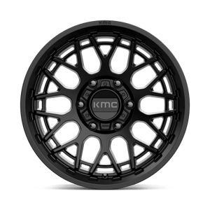 17X8.5 KMC KM722 TECHNIC SATIN BLACK 6X139.7