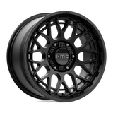 17X8.5 KMC KM722 TECHNIC SATIN BLACK 6X114.3