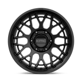 17X8.5 KMC KM722 TECHNIC SATIN BLACK 6X120