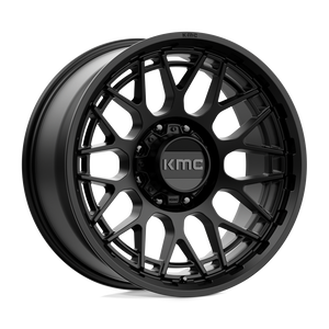 20X9 KMC KM722 TECHNIC SATIN BLACK 8X170